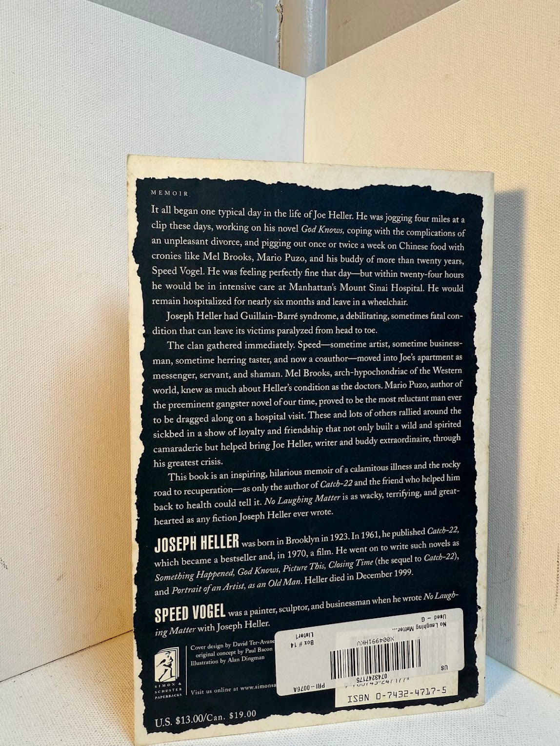 No Laughing Matter by Joseph Heller & Speed Vogel