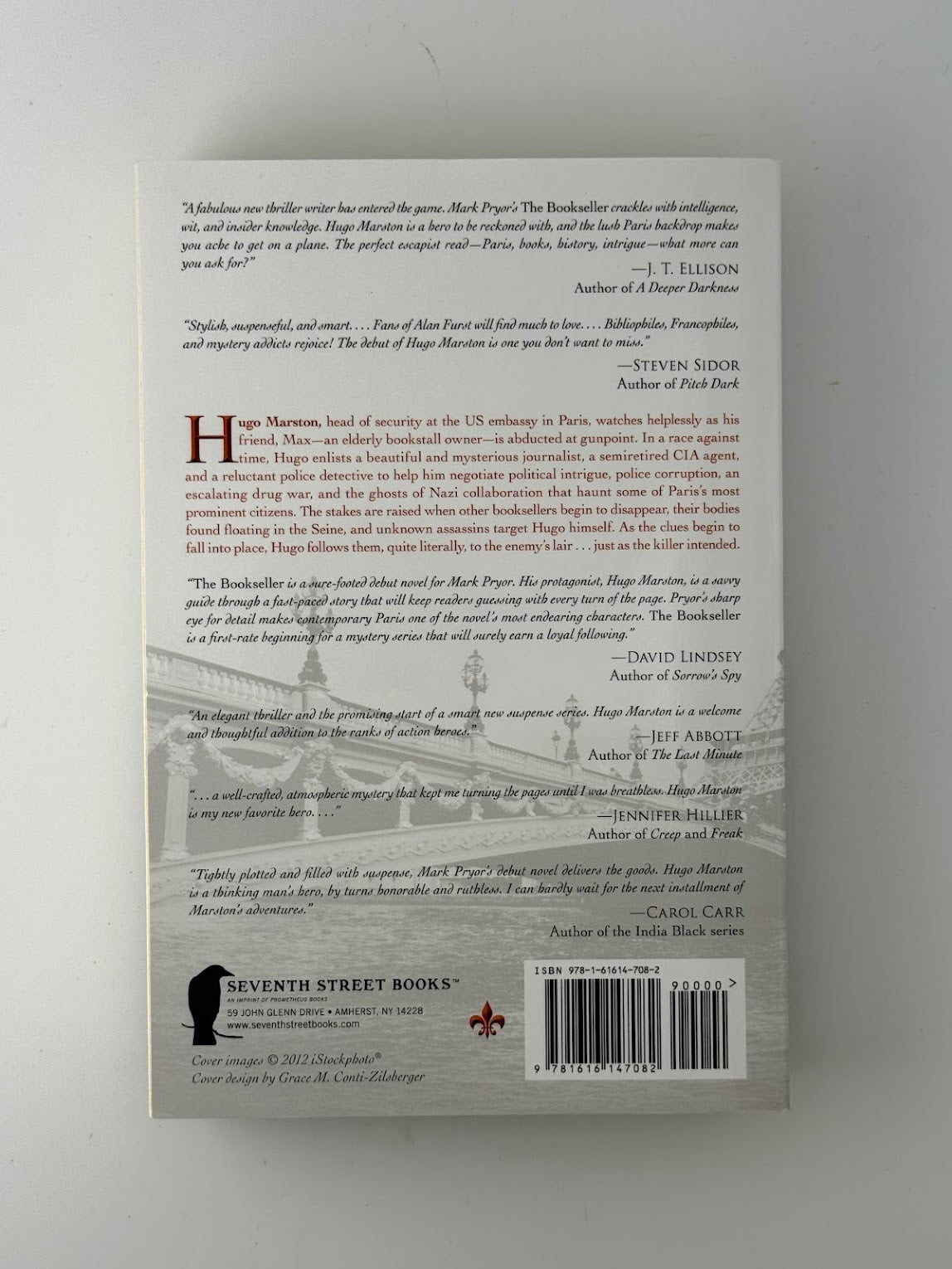 The Bookseller by Mark Pryor