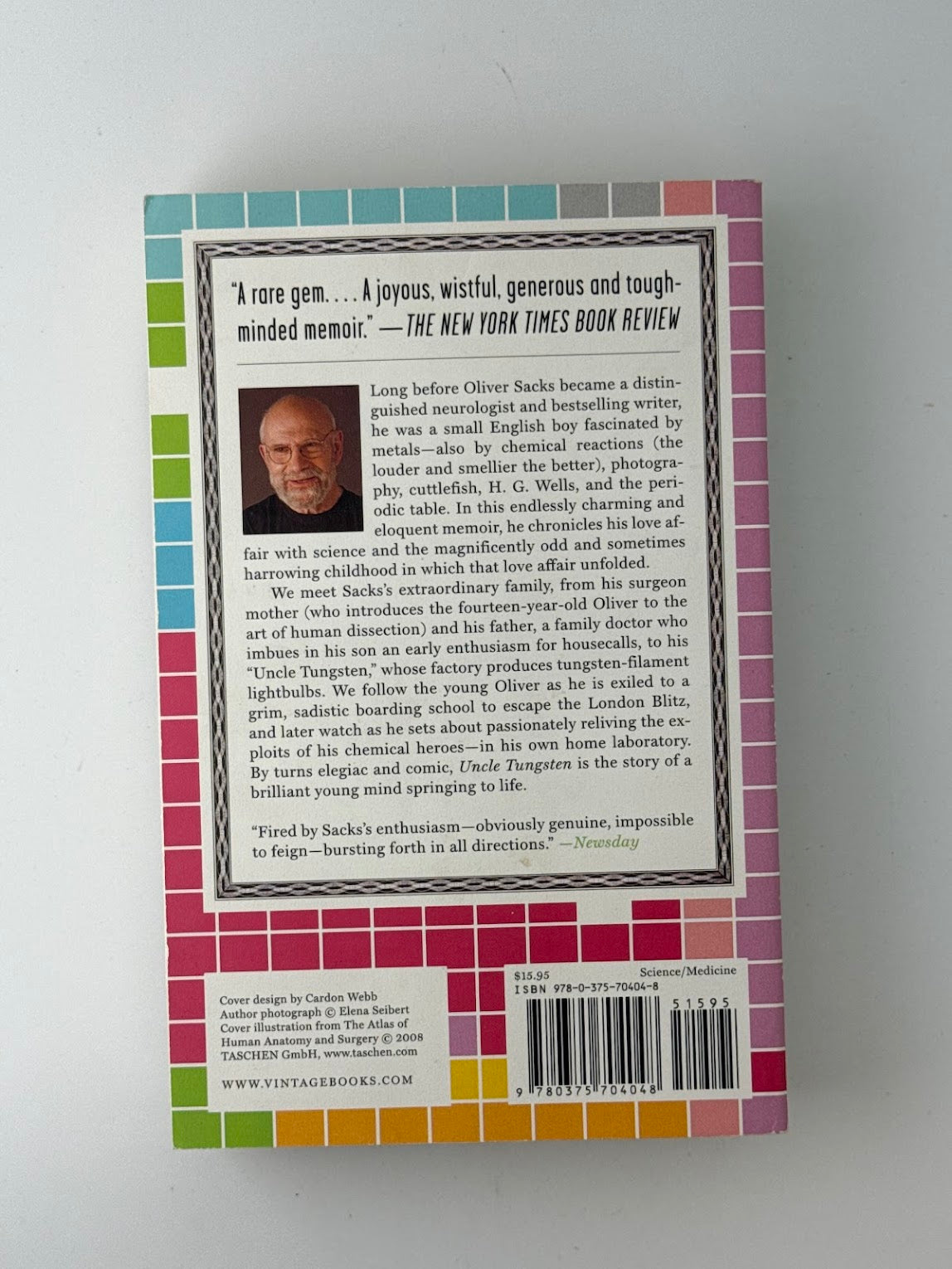 Uncle Tungsten by Oliver Sacks