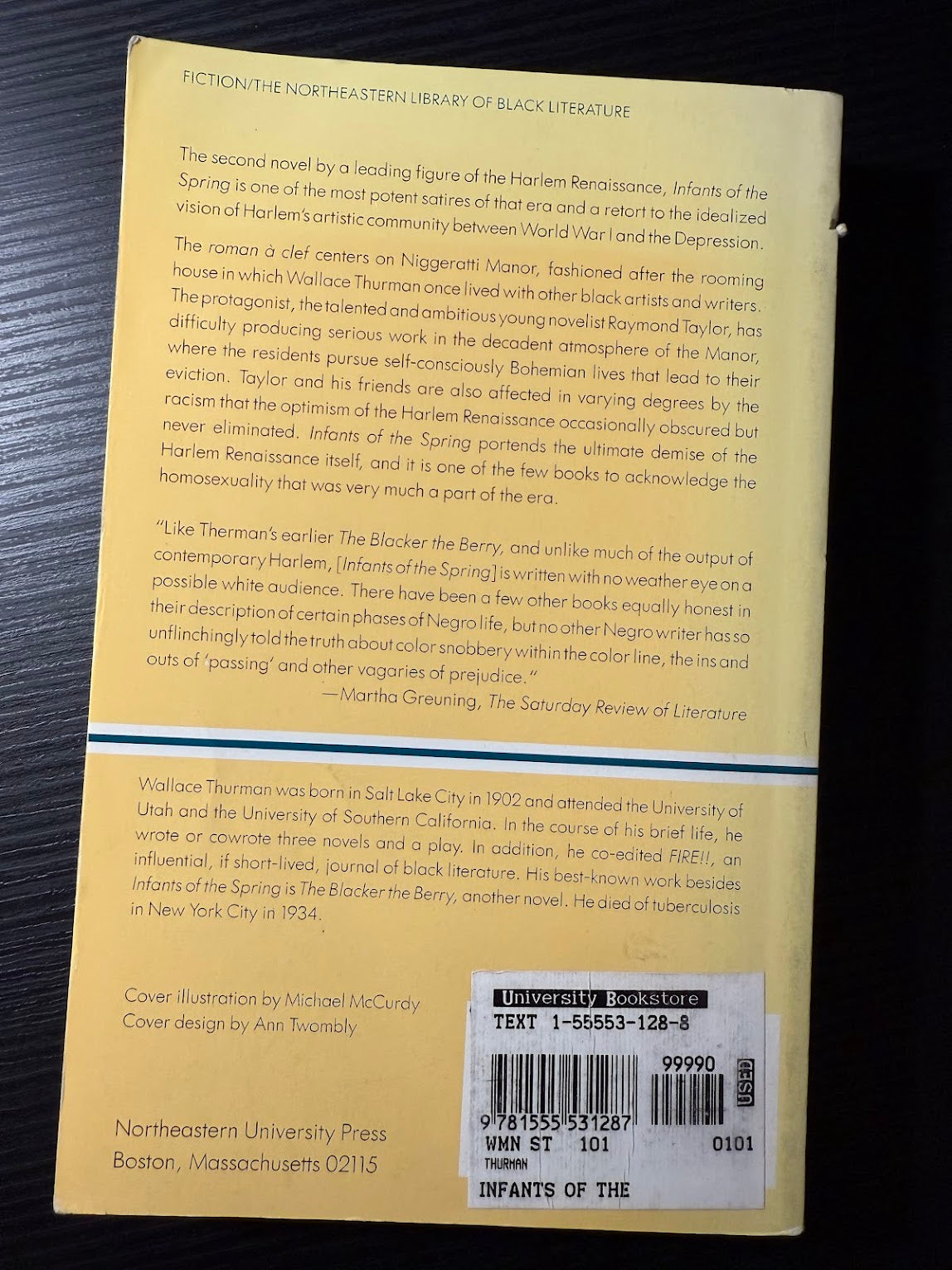 Infants of the Spring by Wallace Thurman