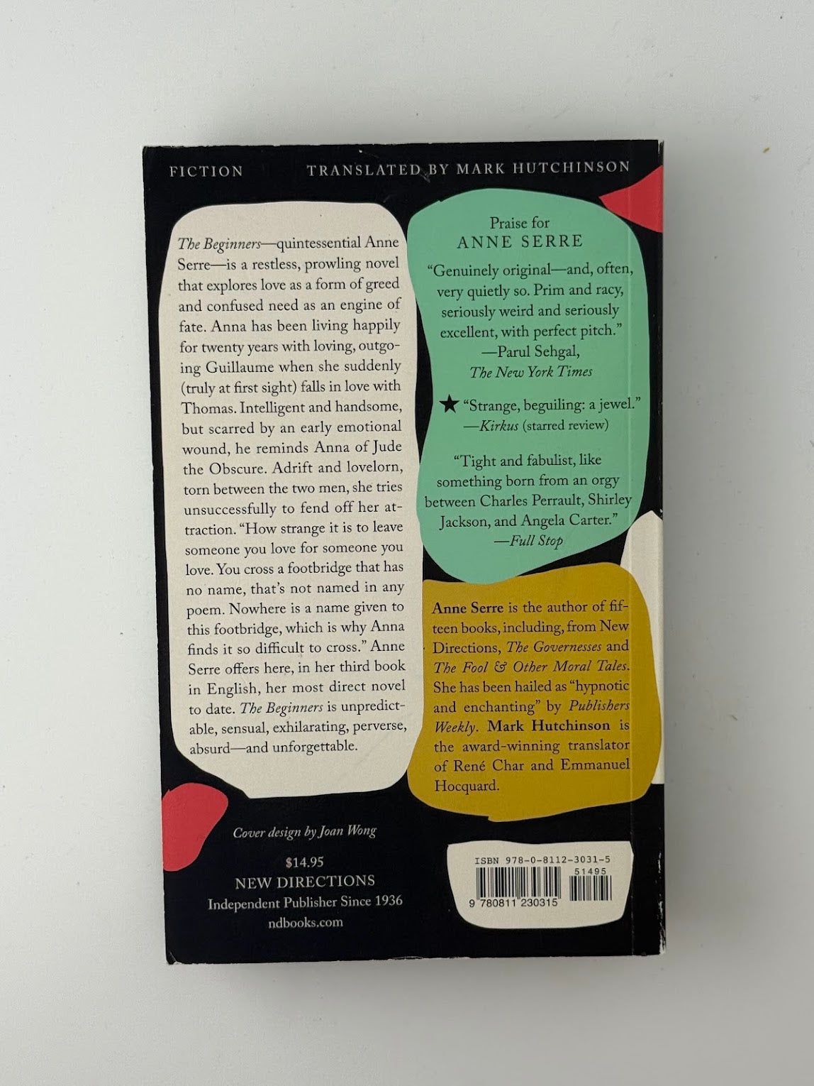 The Beginners by Anne Serre