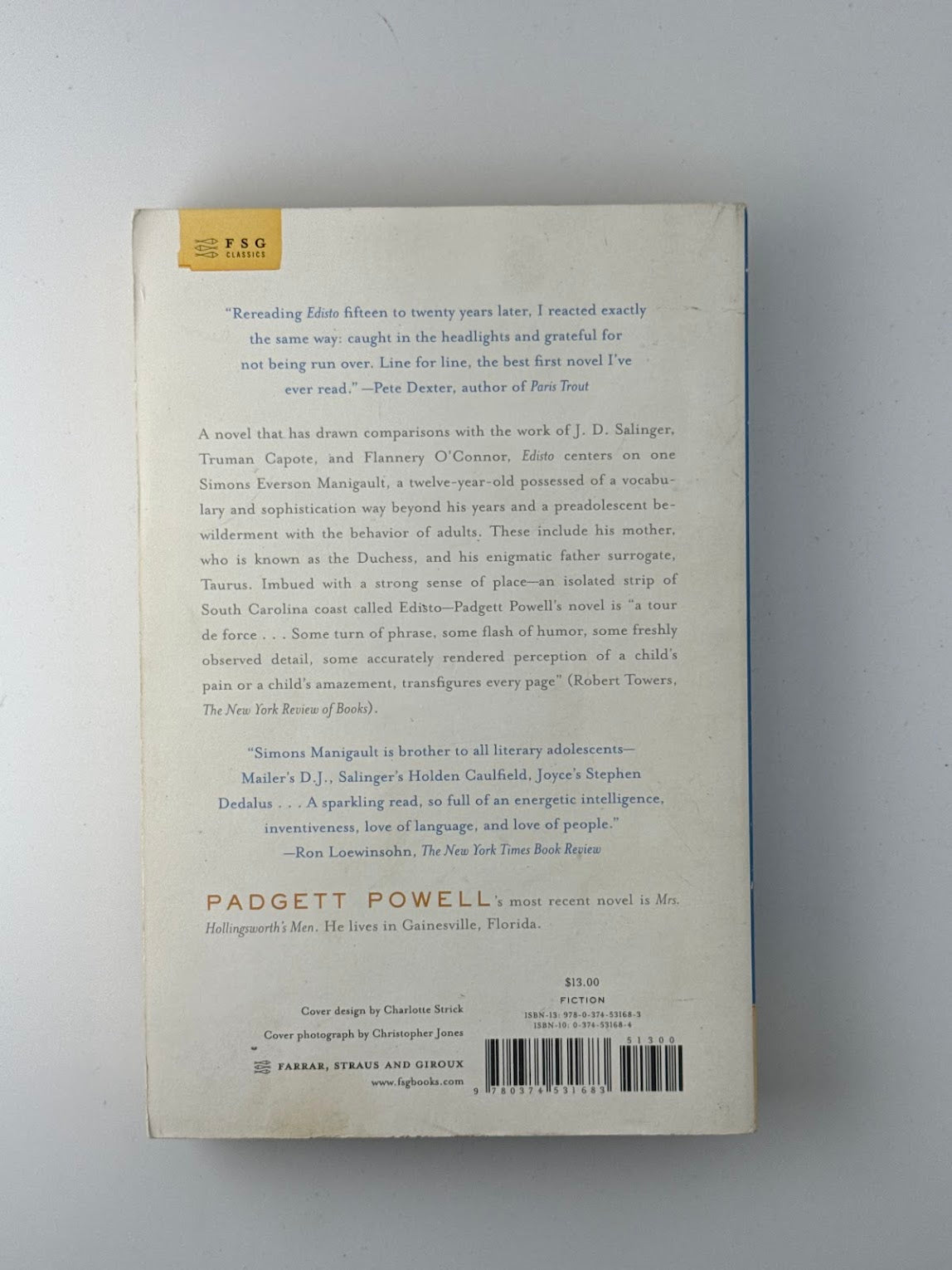 Edisto by Padgett Powell