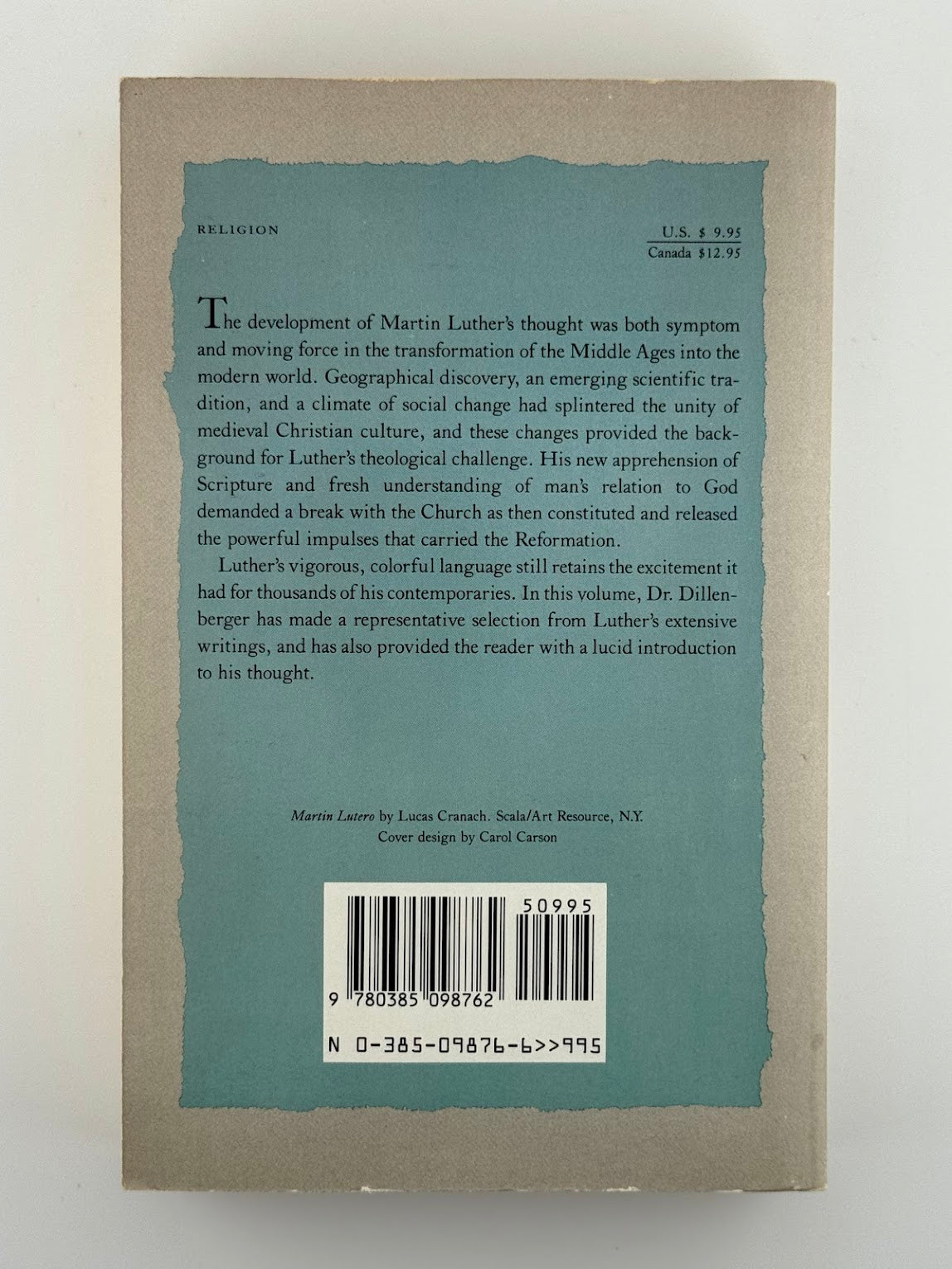 Martin Luther - Selections from His Writings