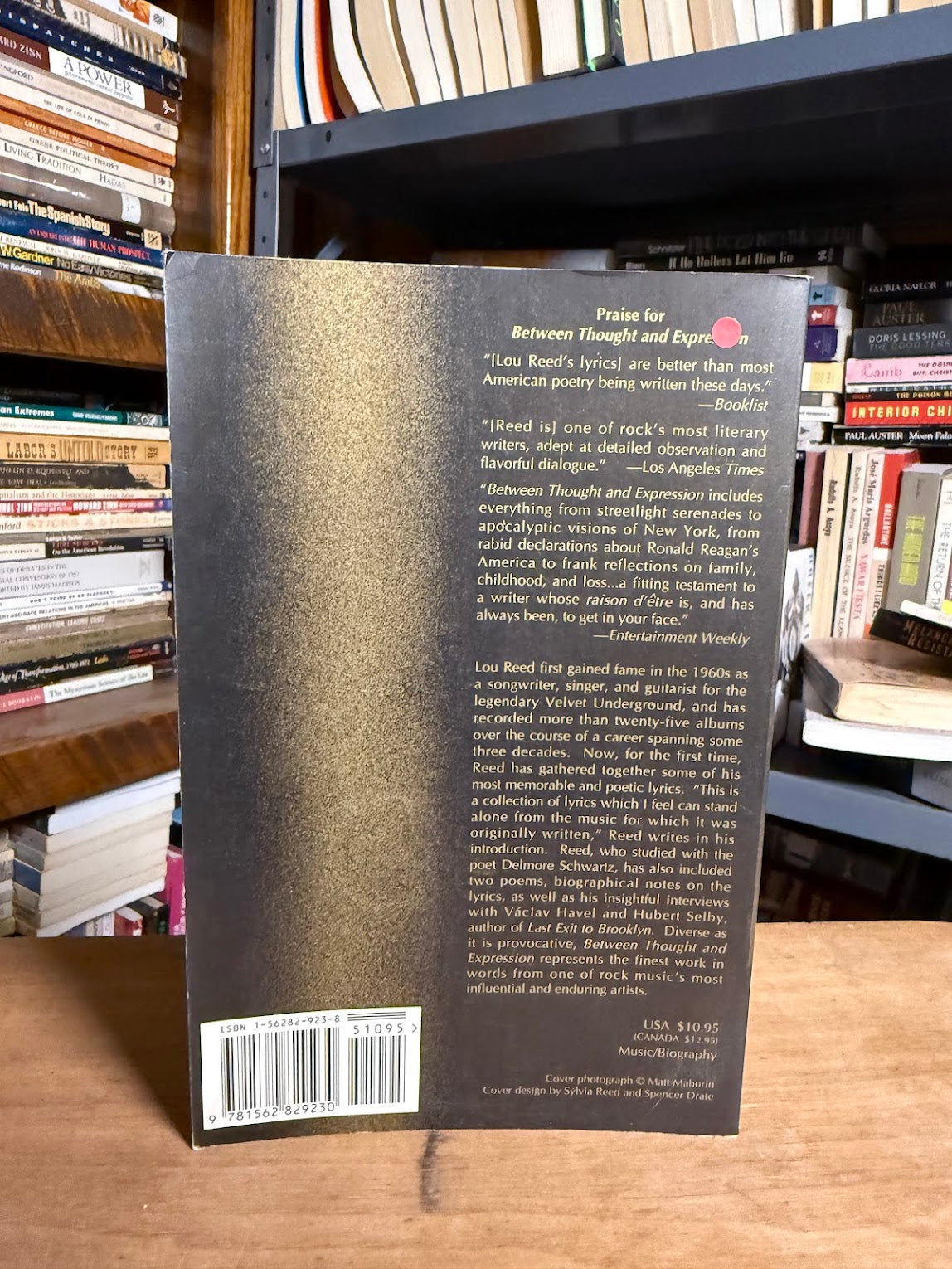 Selected Lyrics of Lou Reed