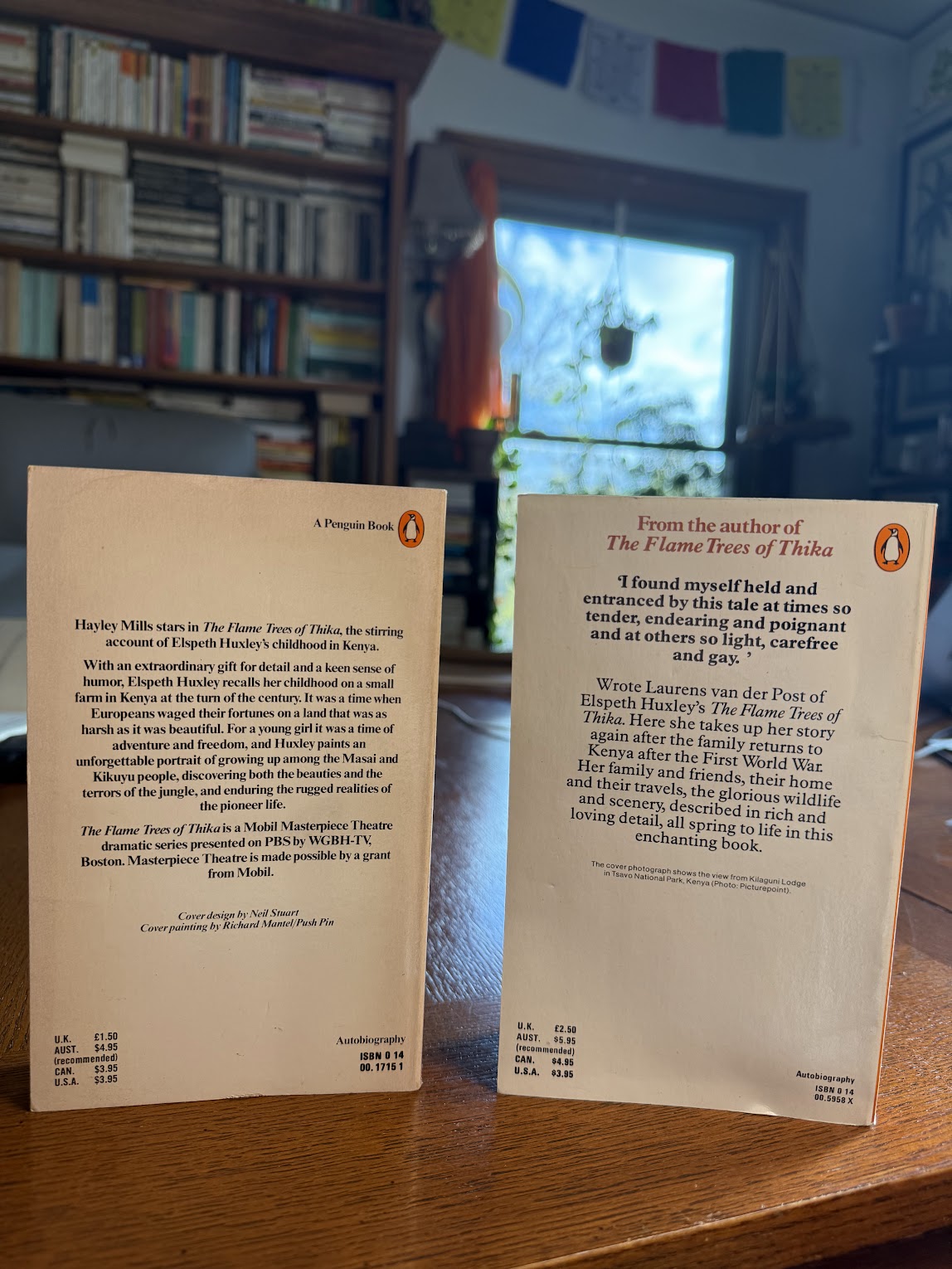 The Flame Trees of Thika & The Mottled Lizard by Elspeth Huxley