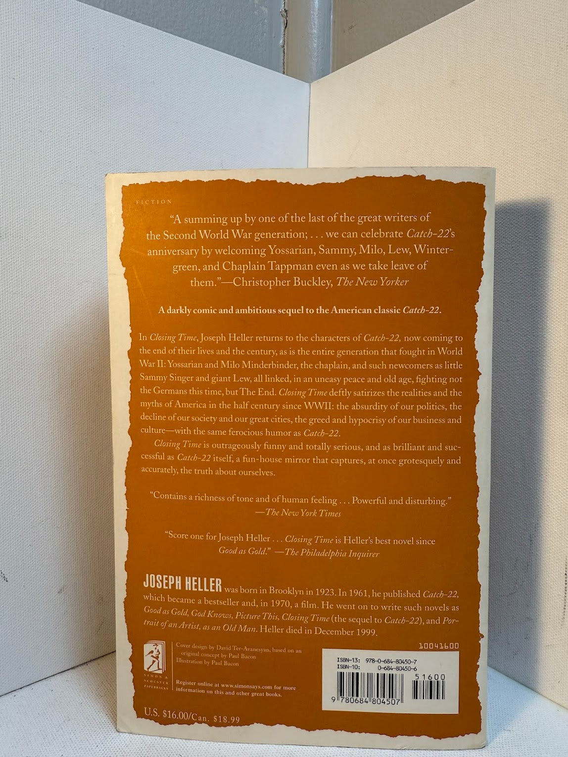 Closing Time by Joseph Heller