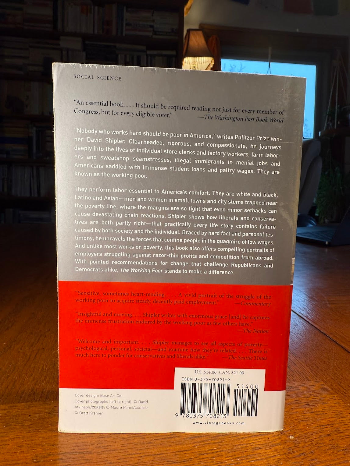 The Working Poor by David Shipler