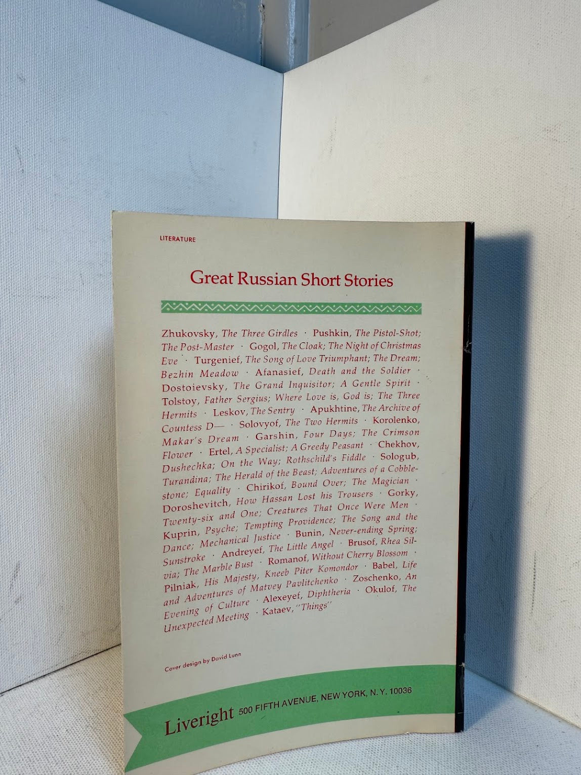 Great Russian Short Stories edited by Stephen Graham