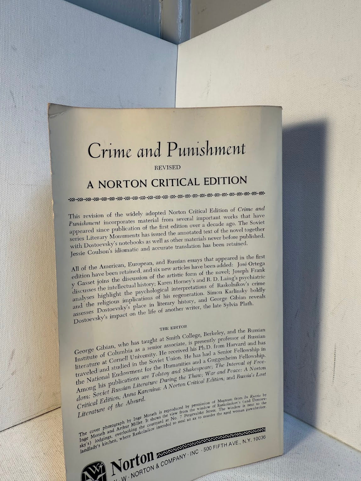 Crime and Punishment by Feodor Dostoevsky