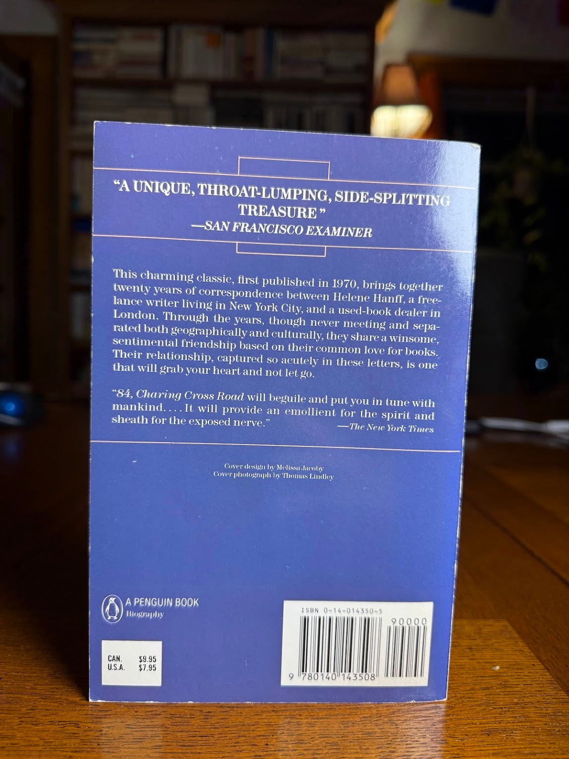 84, Charing Cross Road by Helene Hanff