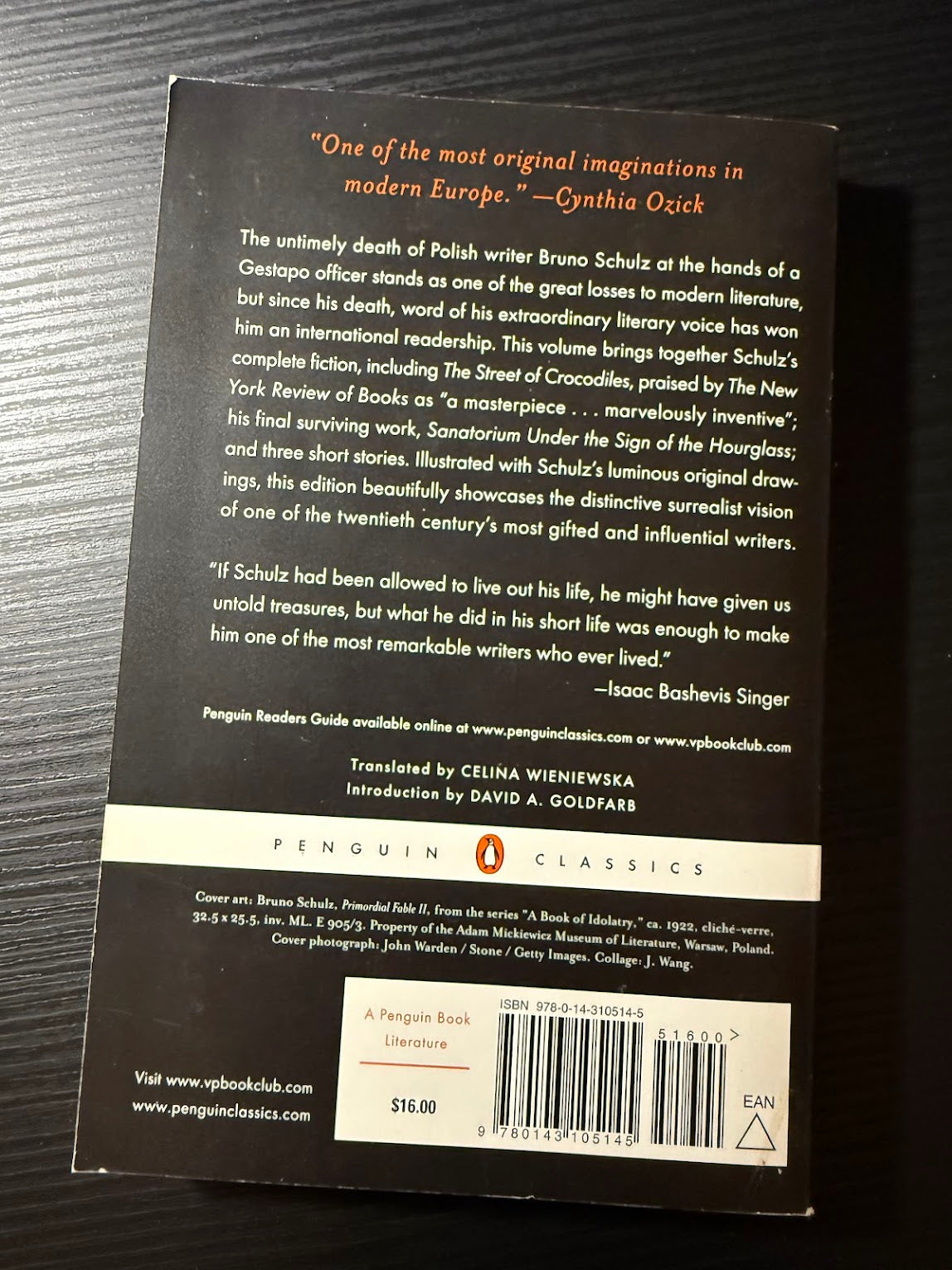 The Street of Crocodiles and Other Stories by Bruno Schulz