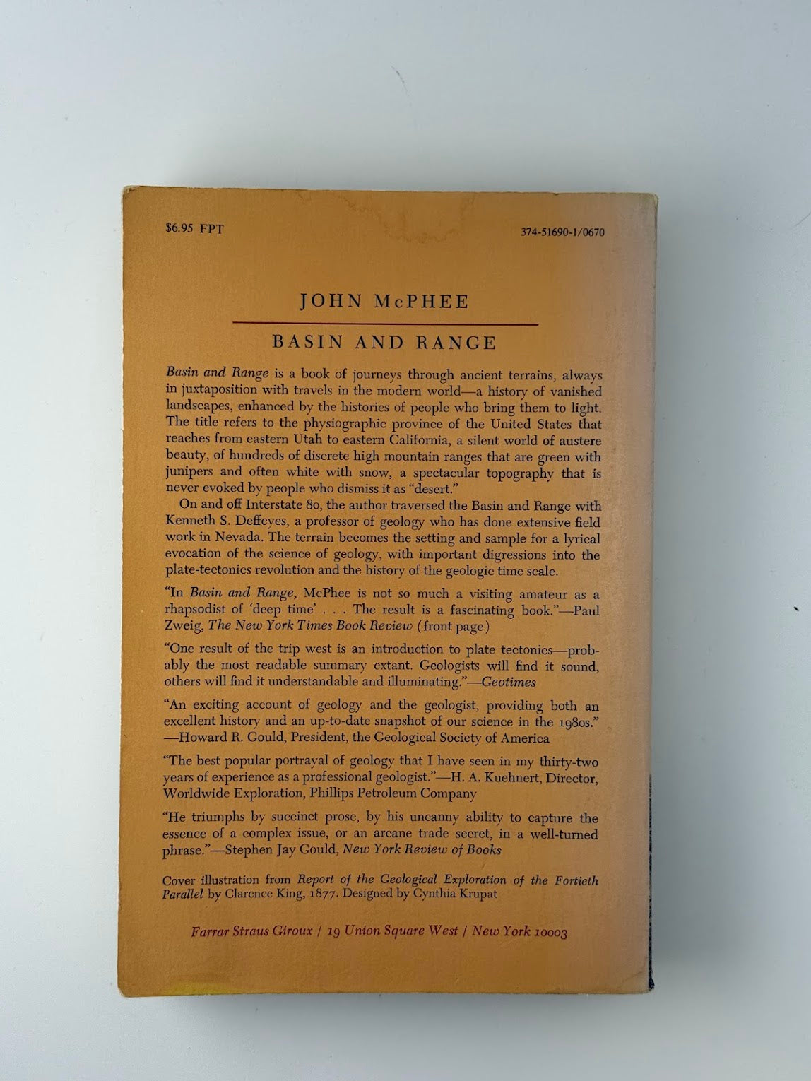 Basin and Range by John McPhee