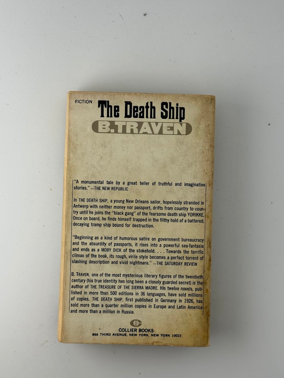 The Death Ship by B. Traven