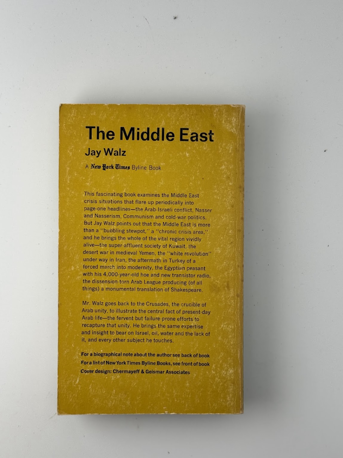 The Middle East by Jay Walz