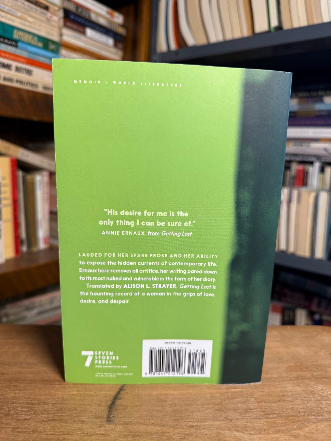 Getting Lost by Annie Ernaux