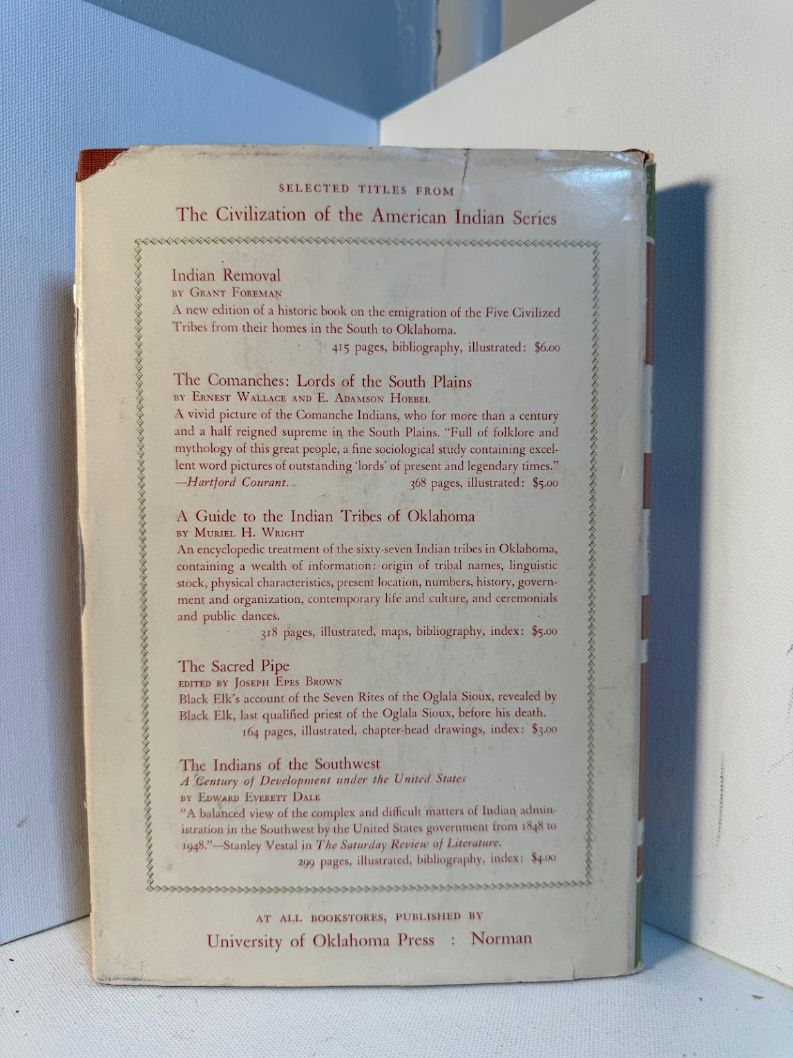 The Southern Indians - The Story of the Civilized Tribes Before Removal by R.S. Cotterill