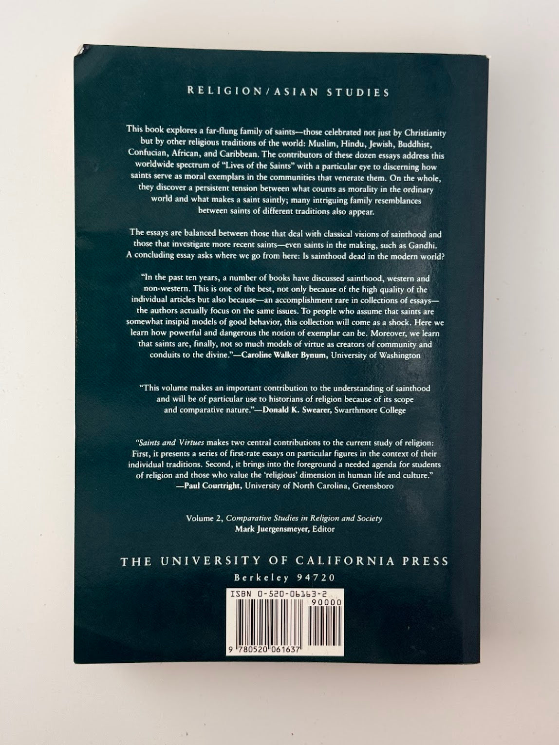 Saints and Virtues edited by John Stratton Hawley