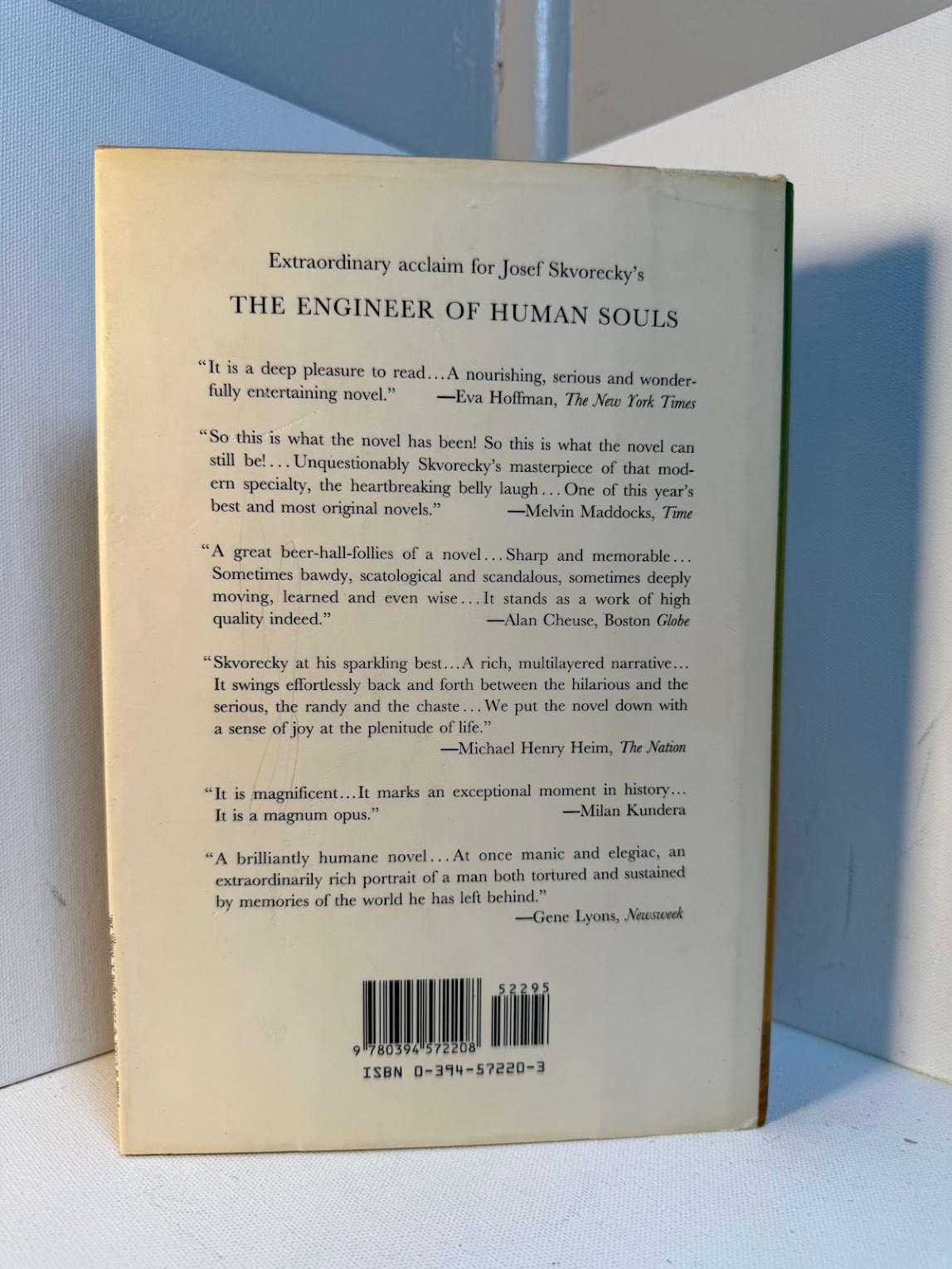 The Miracle Game by Josef Skvorecky