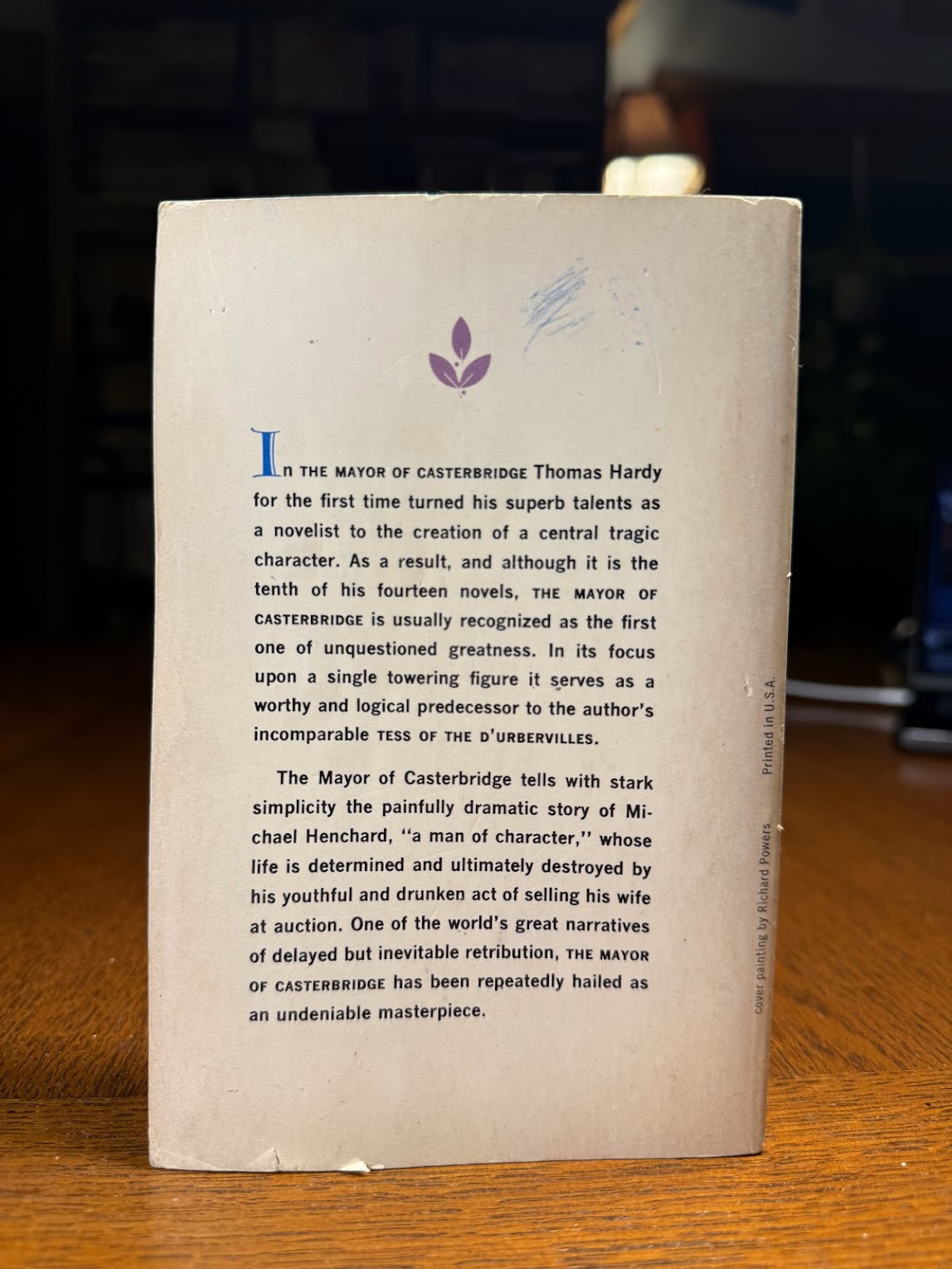 The Mayor of Casterbridge by Thomas Hardy