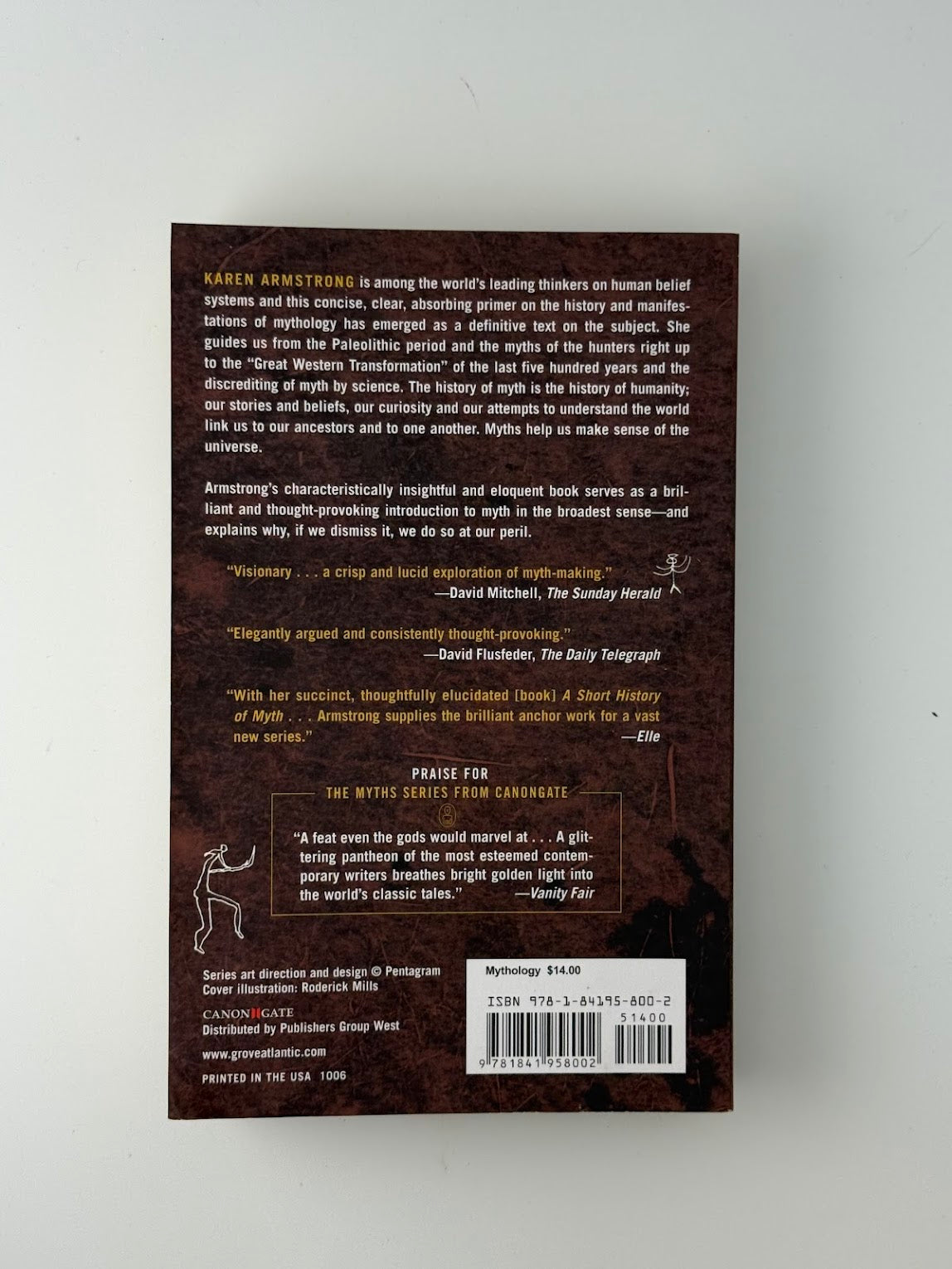 A Short History of Myth by Karen Armstrong