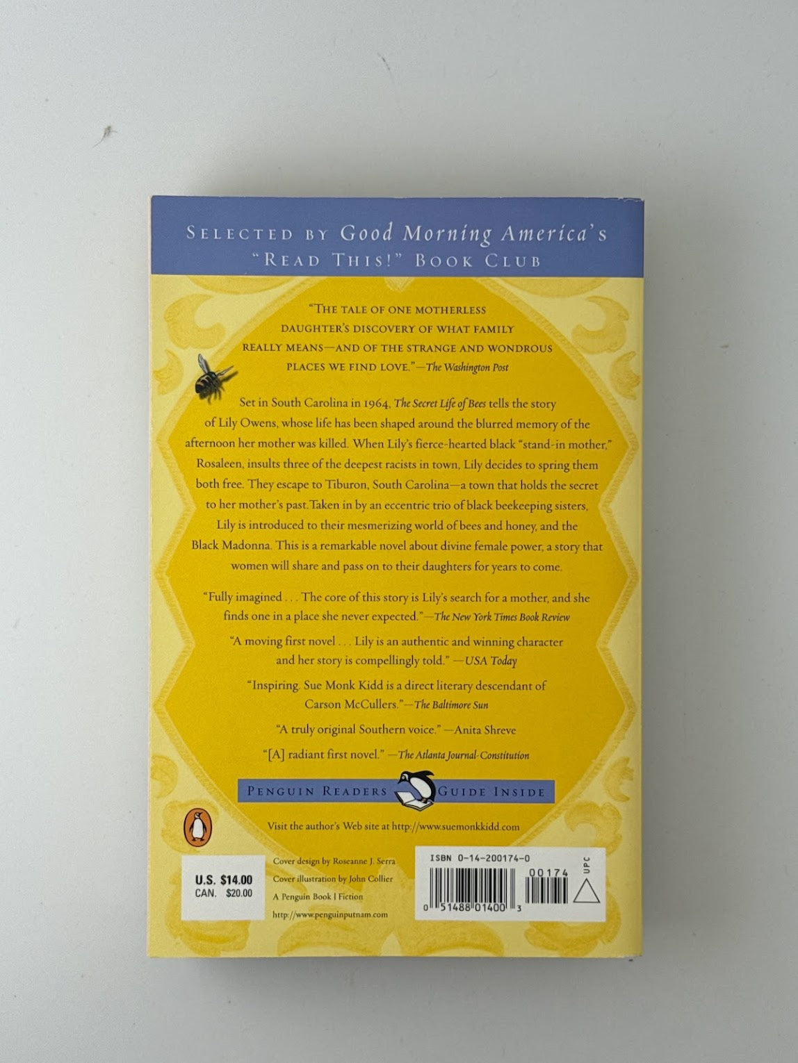 The Secret Life of Bees by Sue Monk Kidd