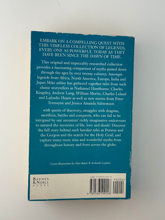 The Giant Book of Myths and Legends edited by Mike Ashley