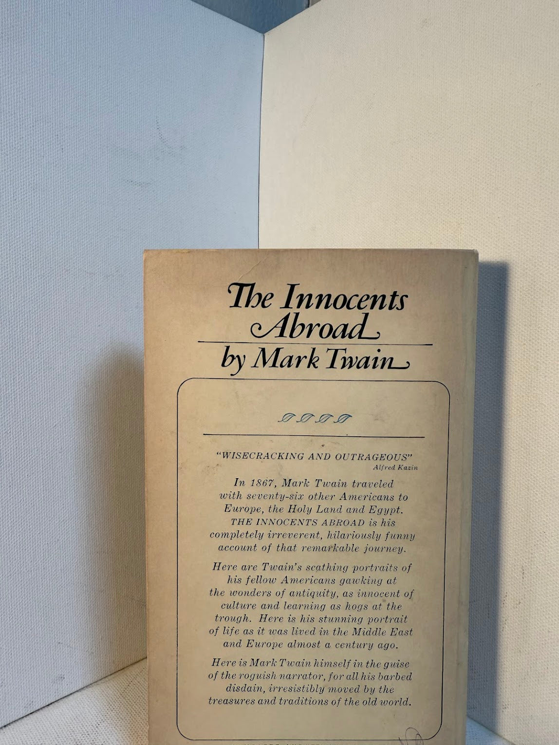 The Innocents Abroad by Mark Twain