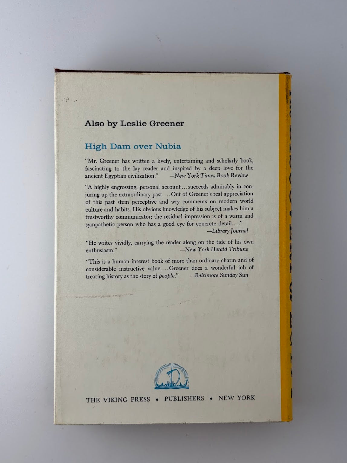 The Discovery of Egypt by Leslie Greener