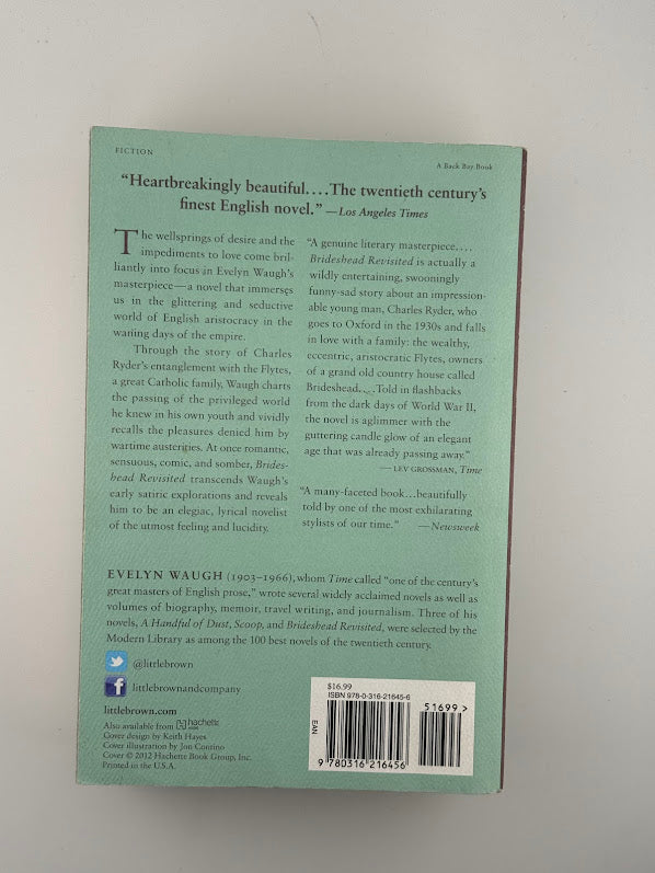 Brideshead Revisited by Evelyn Waugh