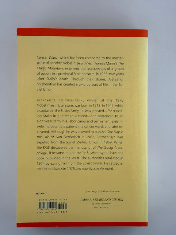 Cancer Ward by Alexander Solzhenitsyn