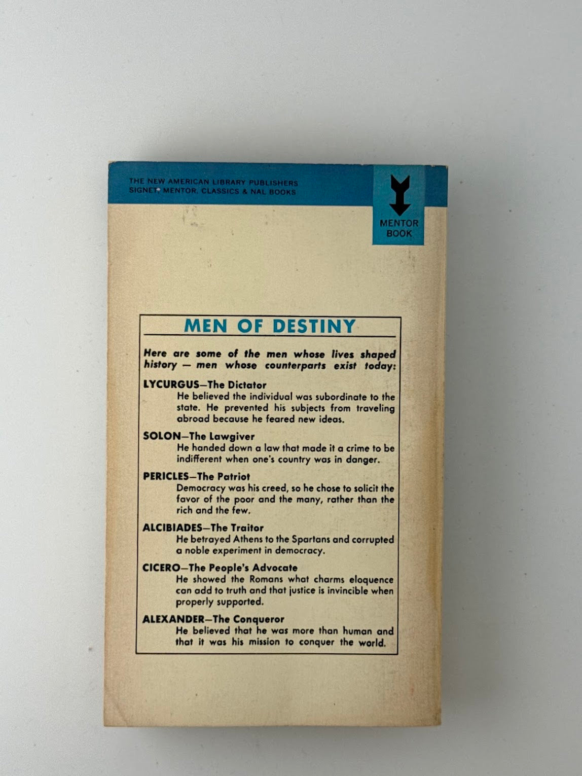 Life Stories From Plutarch's Lives