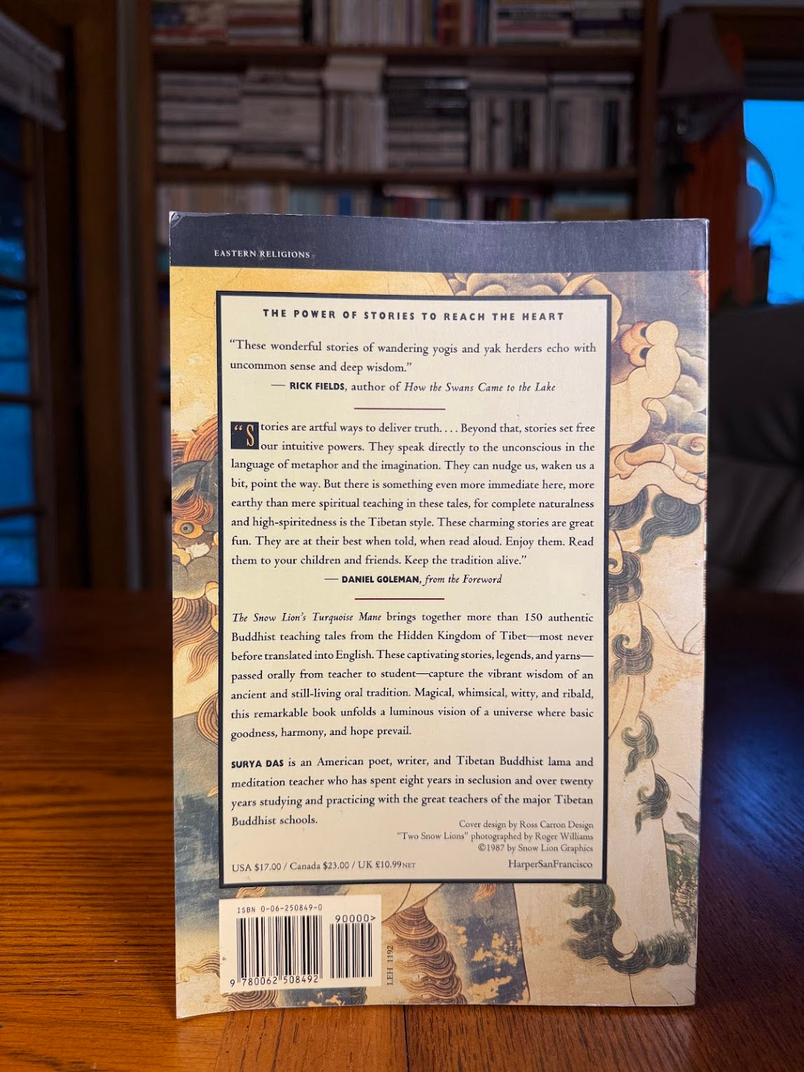 The Snow Lion's Turquoise Mane by Surya Das