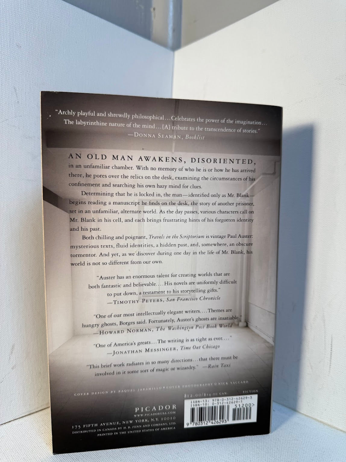Travels in the Scriptorium by Paul Auster