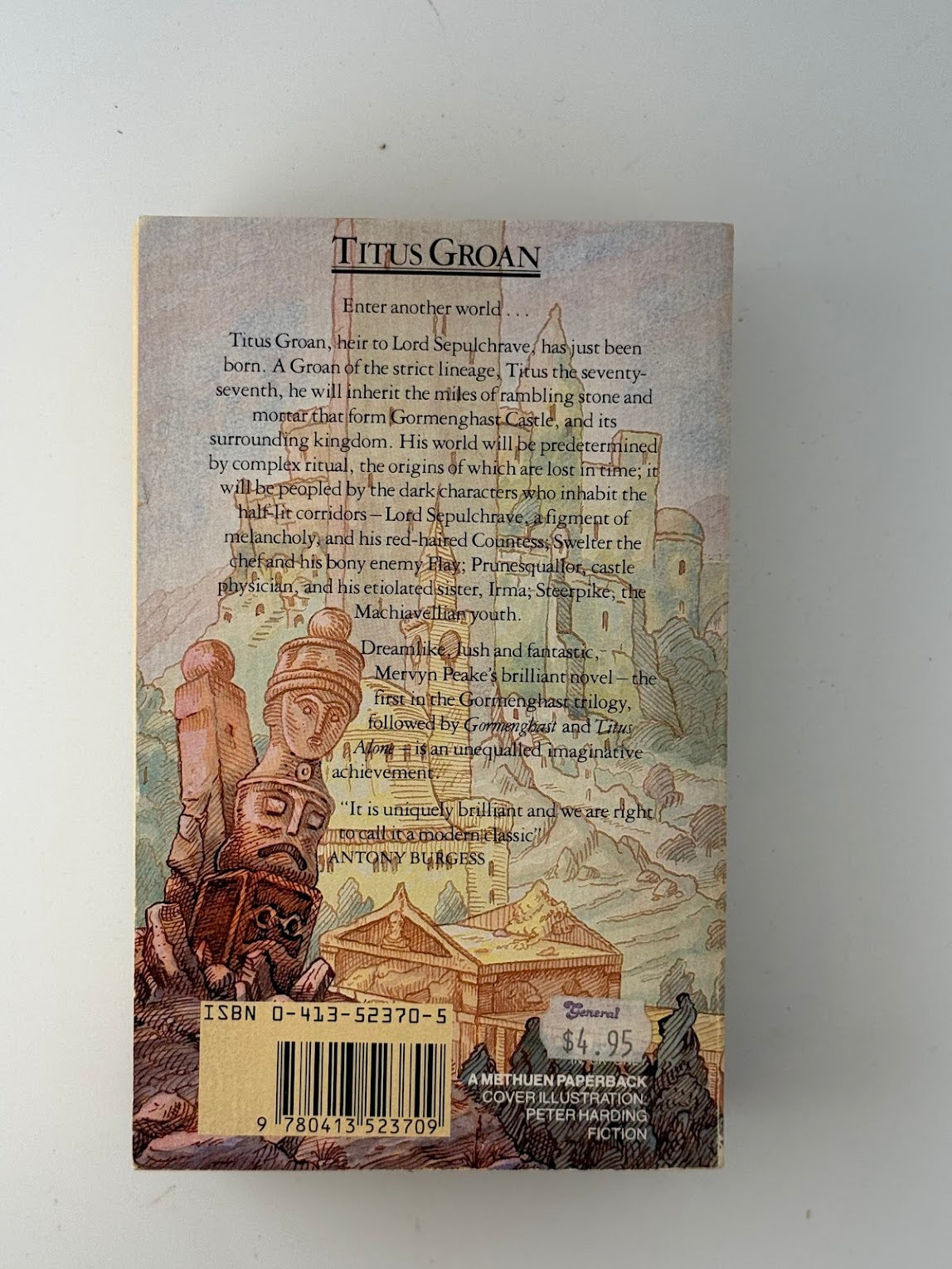 Titus Groan by Mervyn Peake
