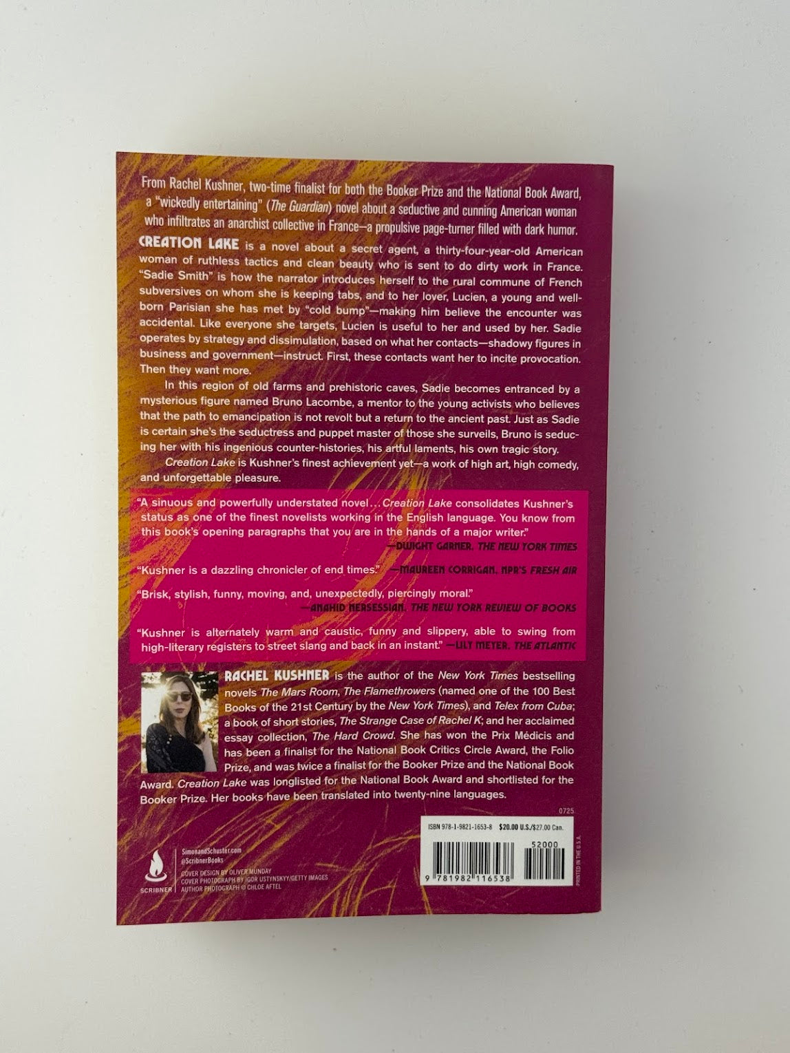 Creation Lake by Rachel Kushner