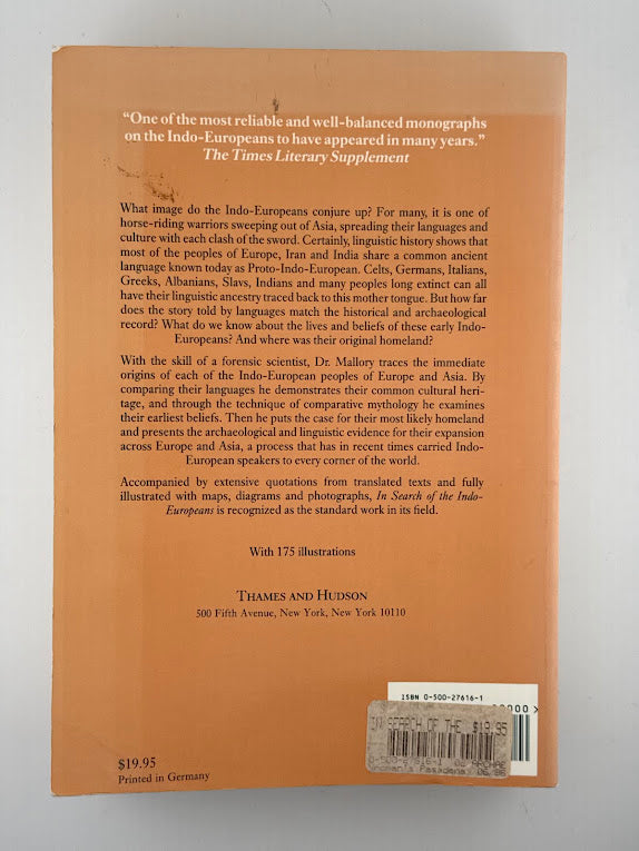 In Search of the Indo-Europeans by J.P. Mallory
