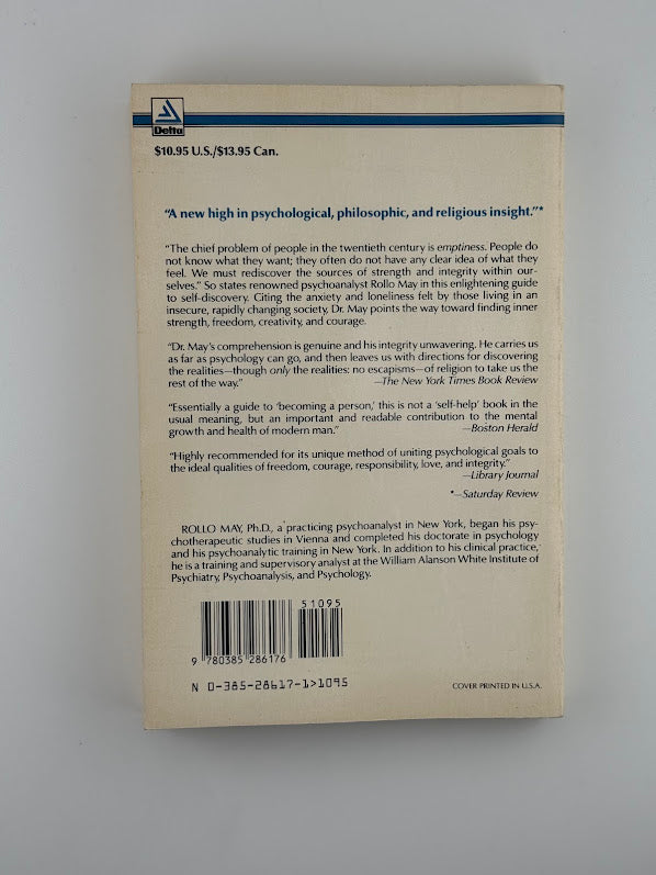 Man's Search For Himself by Rollo May