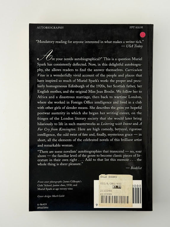Curriculum Vitae by Muriel Spark
