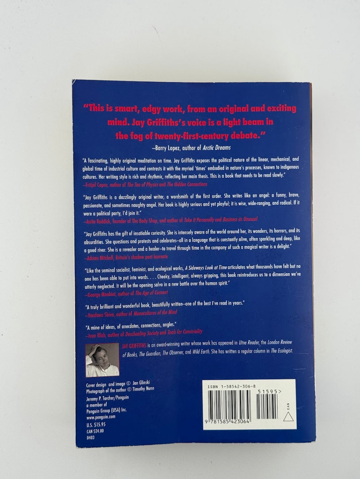 A Sideways Look at Time by Jay Griffiths