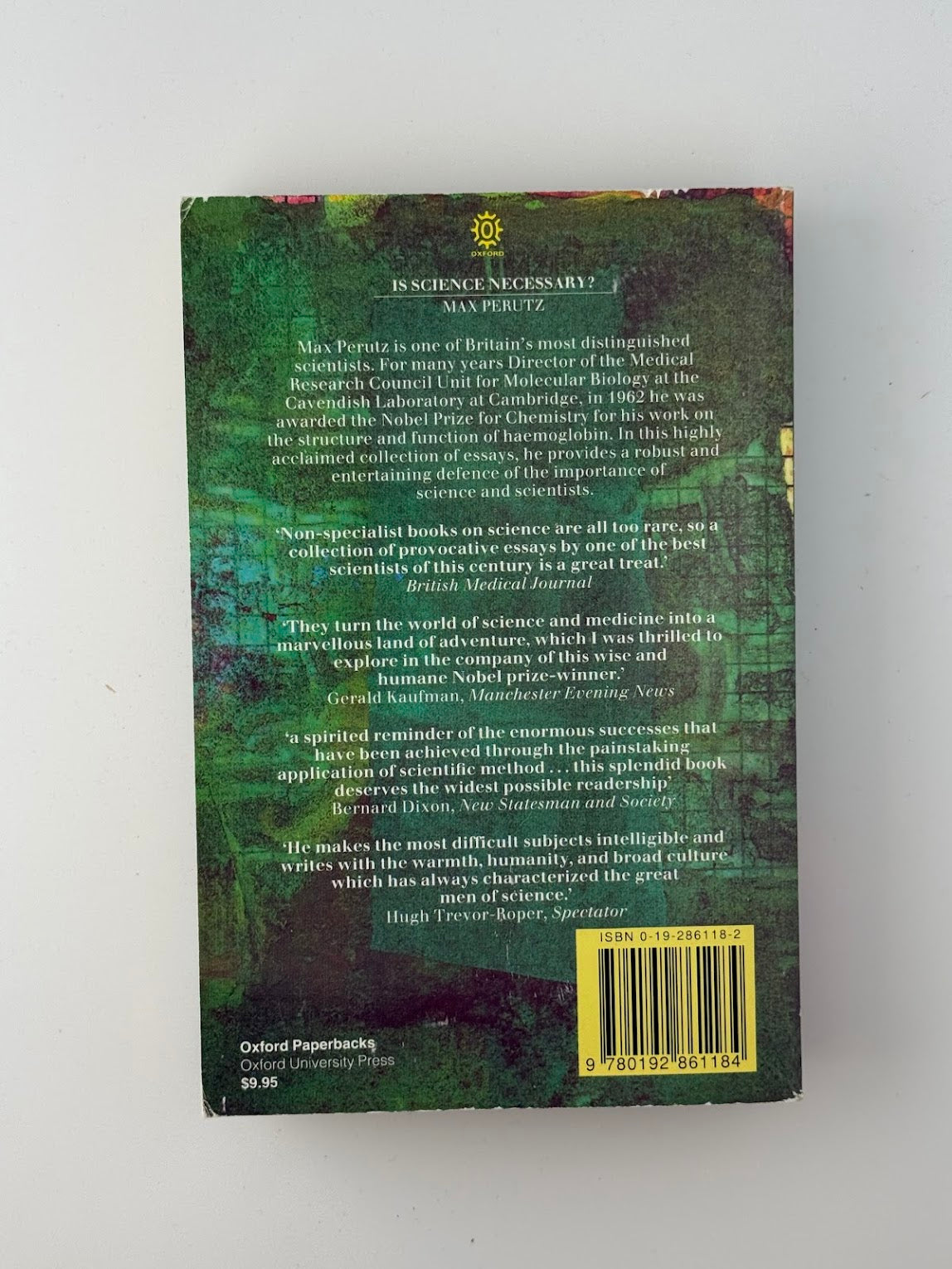 Is Science Necessary? by Max Perutz