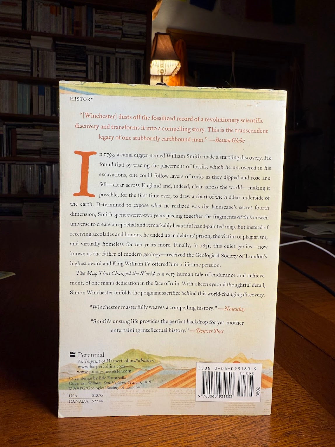 The Map that Changed the World by Simon Winchester