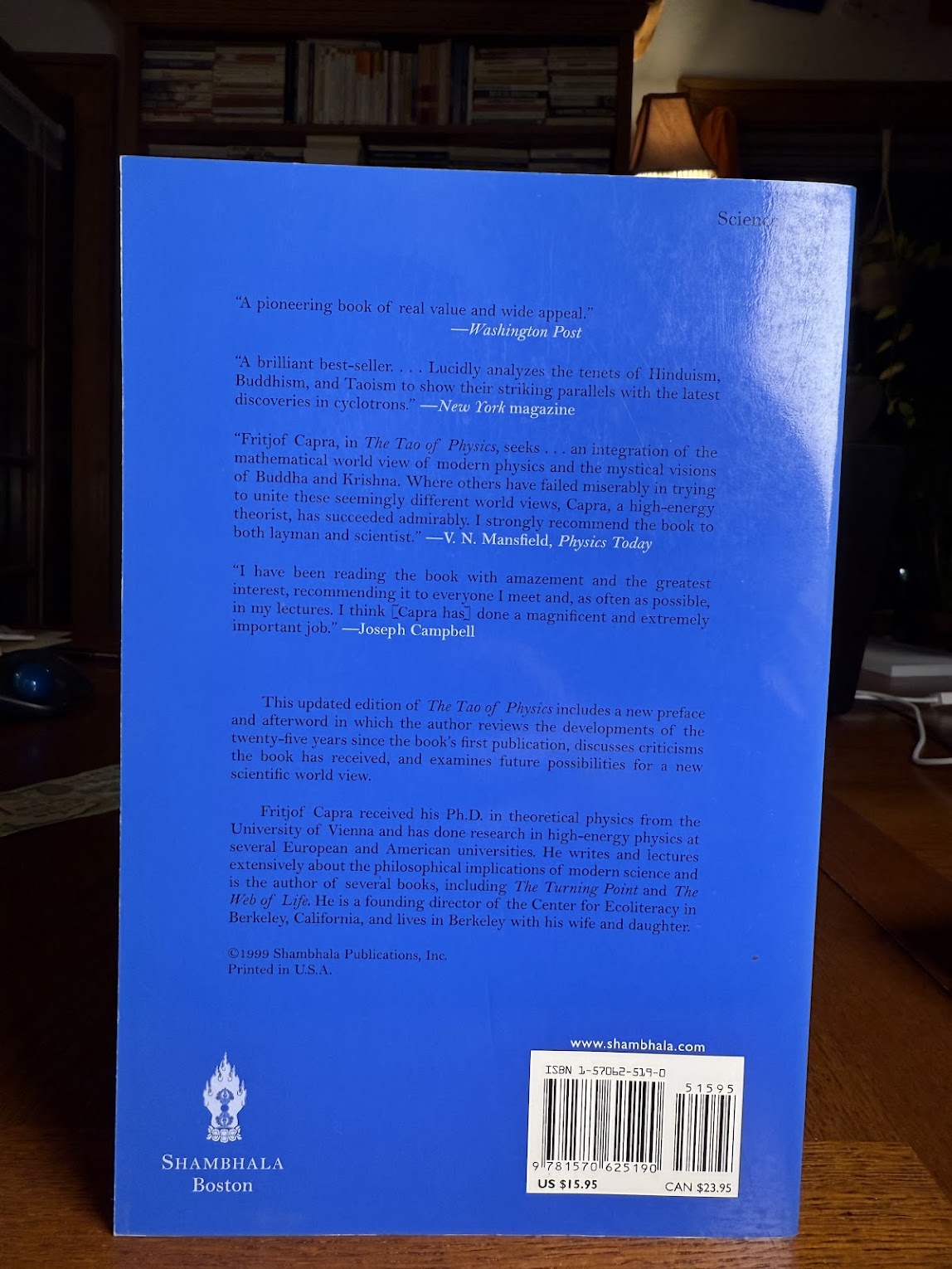 The Tao of Physics by Fritjof Capra