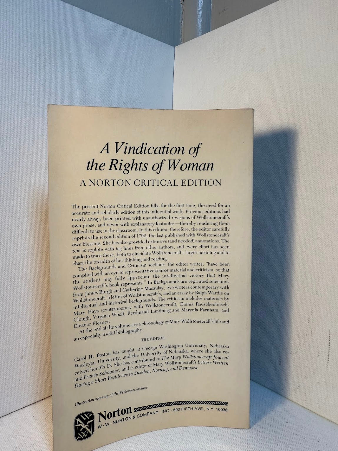 A Vindication of the Rights of Woman by Mary Wollstonecraft