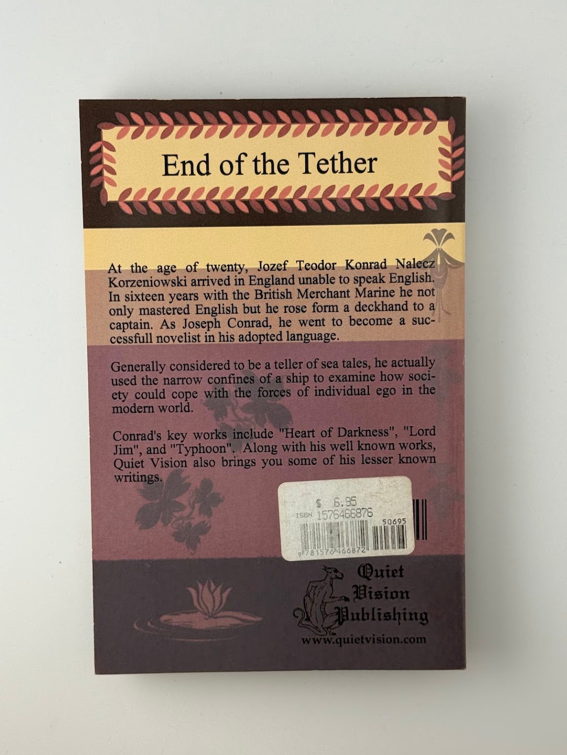 The End of the Tether by Joseph Conrad