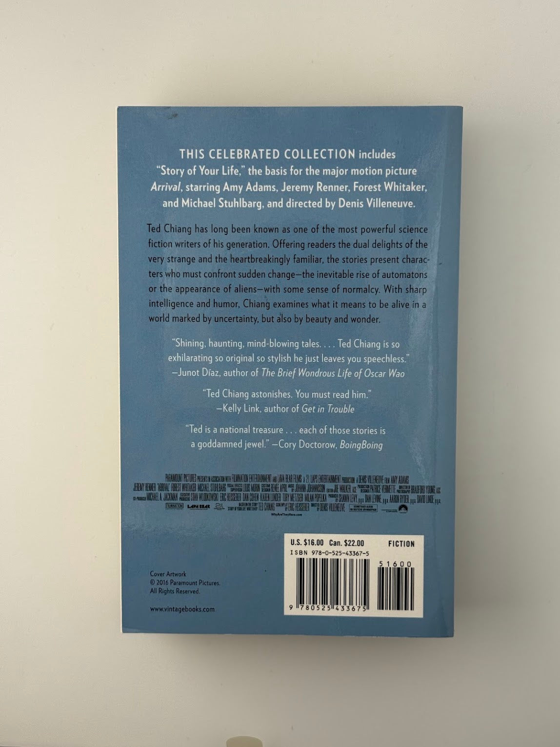 Arrival by Ted Chiang