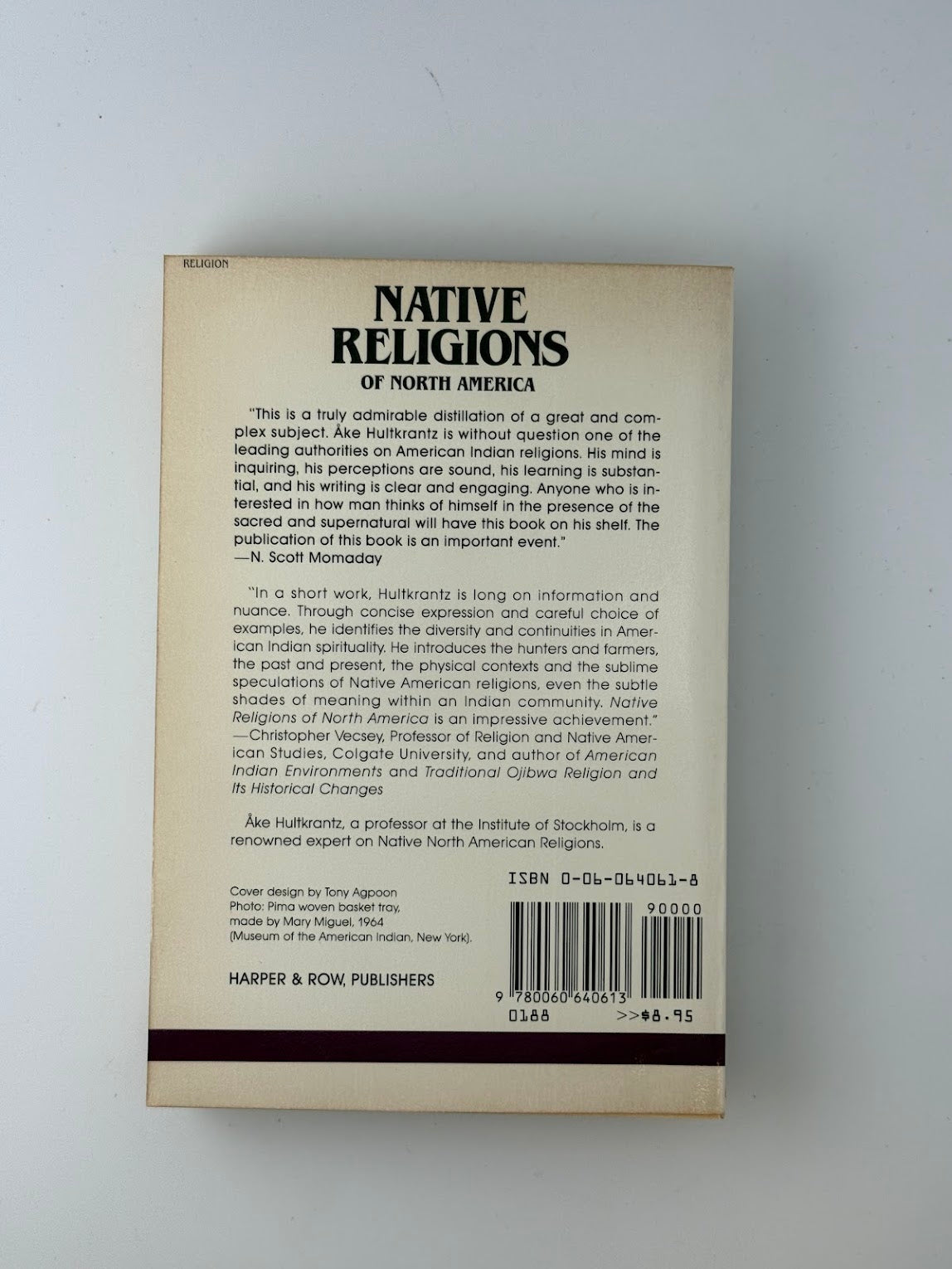 Native Religions of North America by Are Hultkrantz