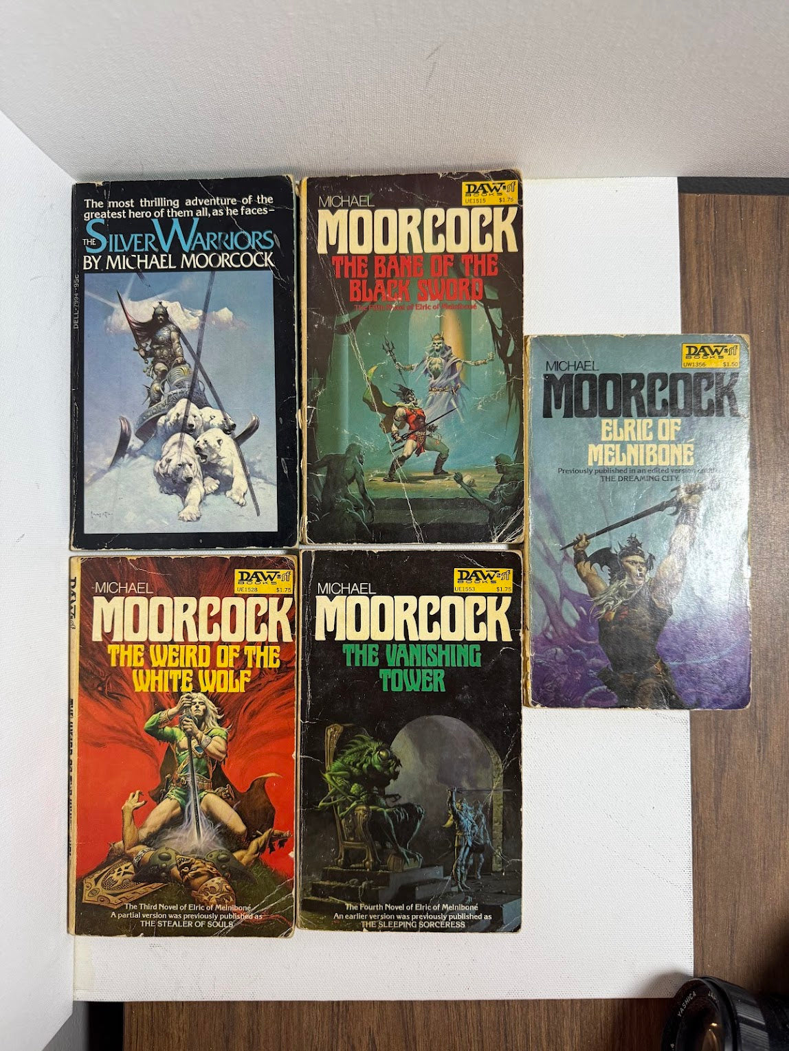 5 books by Michael Moorcock