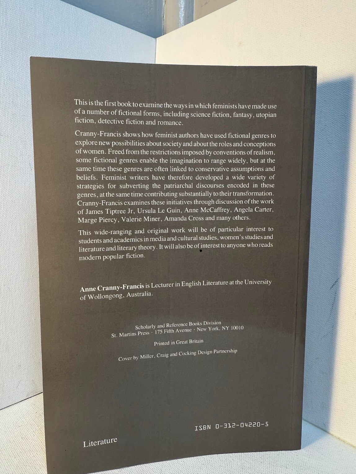 Feminist Fiction by Anne Cranny-Francis