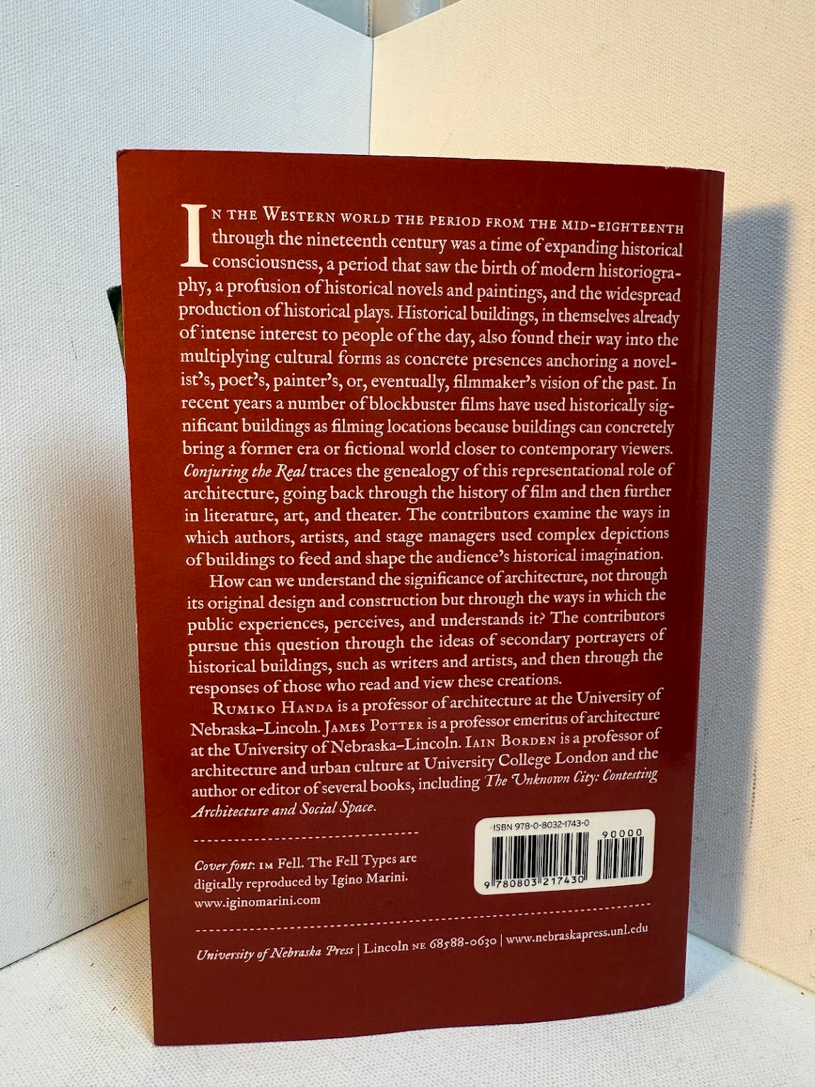 Conjuring the Real - The Role of Architecture in Eighteenth and Nineteenth Century Fiction