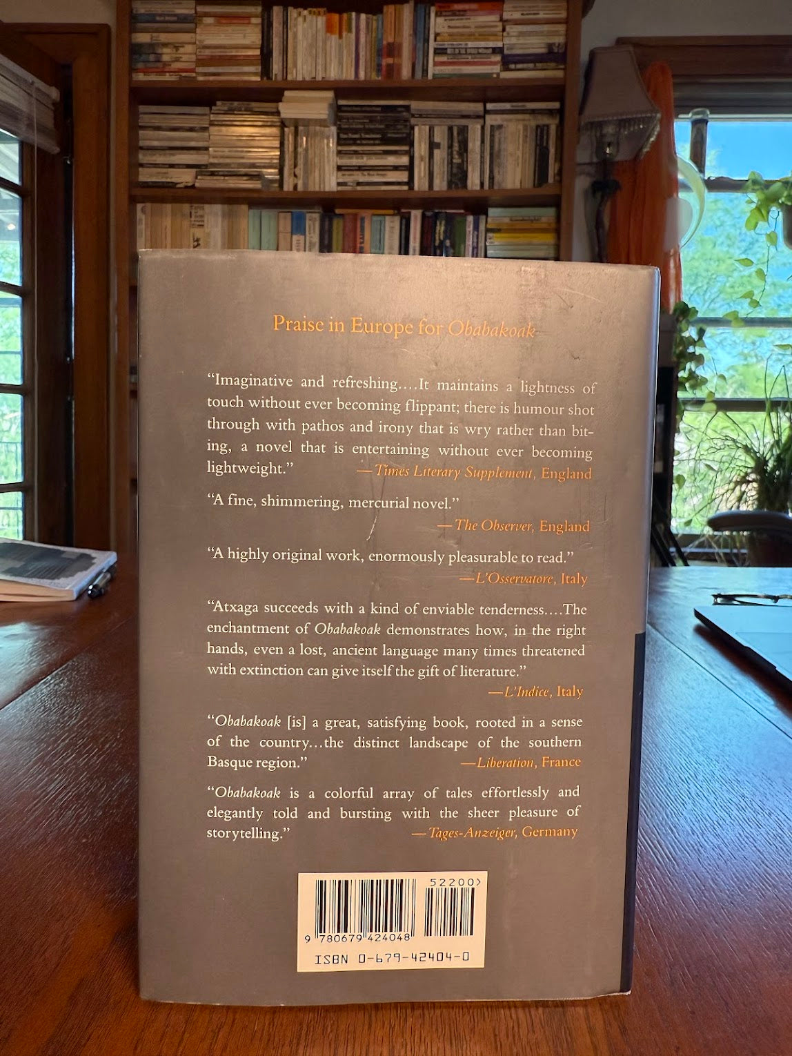 (Inscribed) Obabakoak by Bernardo Atxaga